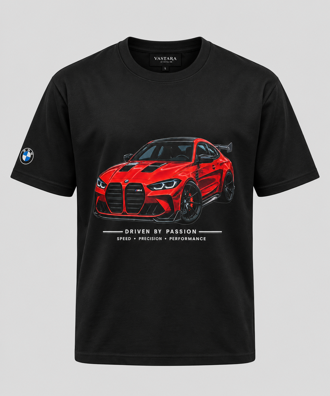 VASTARA Motorsport Red M4 Oversized T-Shirt