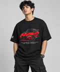 VASTARA Motorsport Red M4 Oversized T-Shirt
